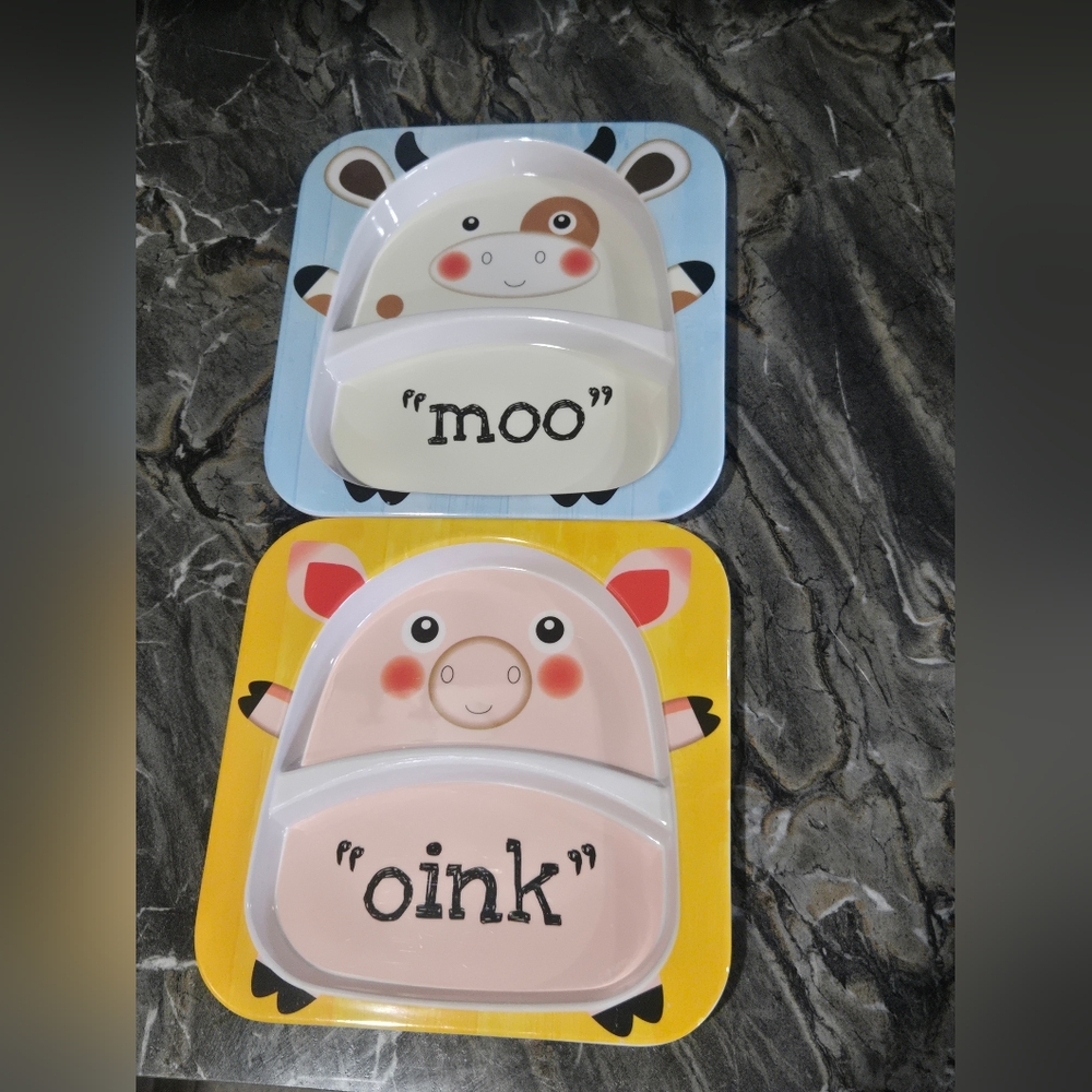 Citrus Grove Cow And Pig Set